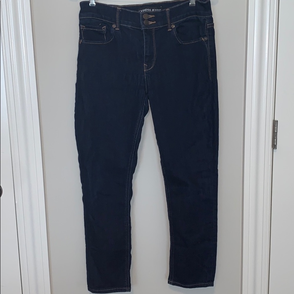 Express cropped Mid rise Mia fit jean legging